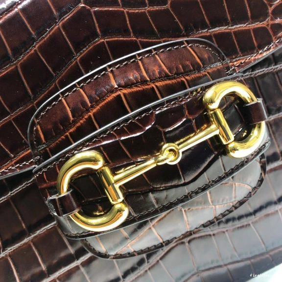 First bag ru GUCCI bag shoulder Horsebit 1955 0710